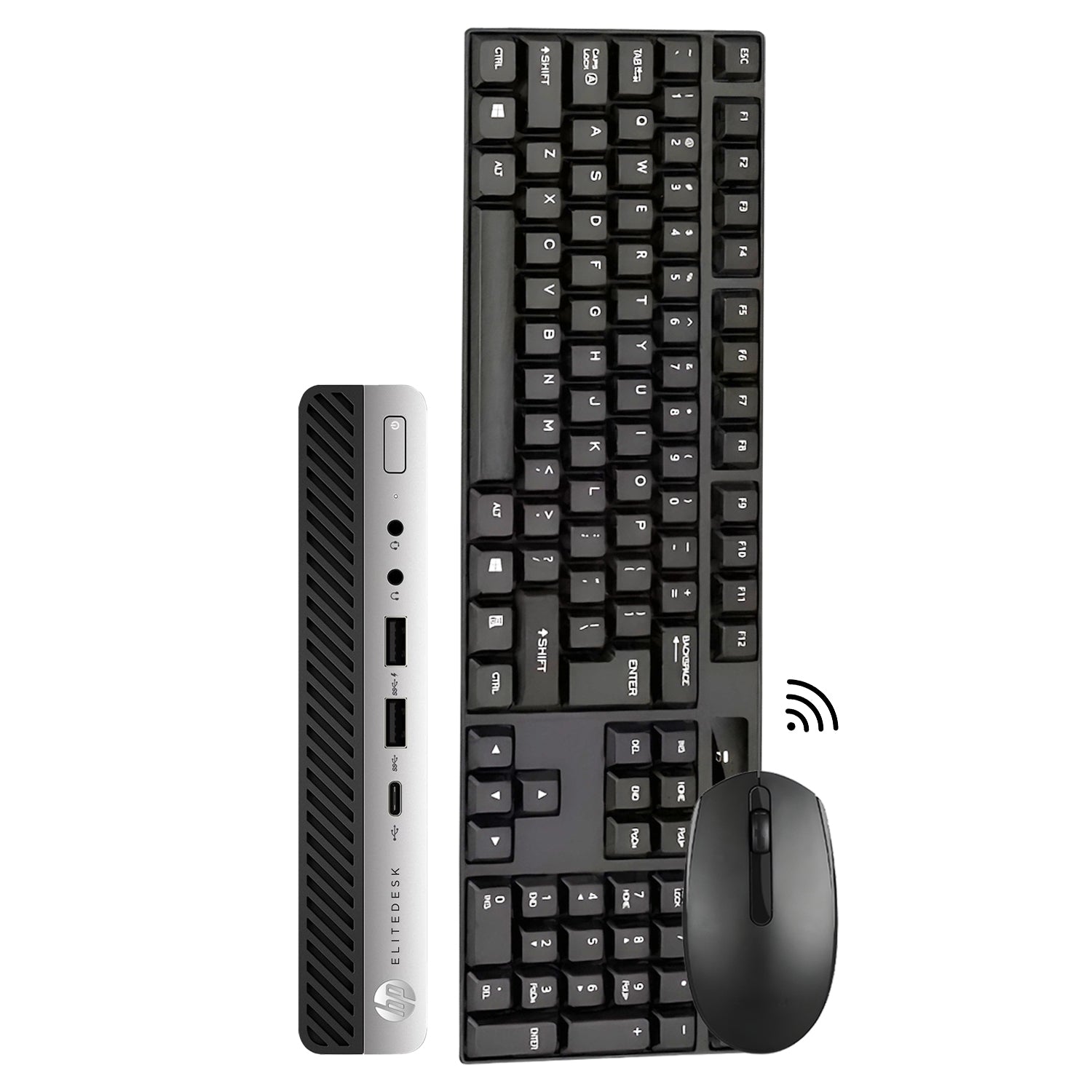 HP Computer EliteDesk 800 G3 Mini Windows 10 Pro Business Desktop Tiny PC | Intel Core i5 - 6th/ 7th Processor | 8GB - 16GB DDR4 RAM | 256GB - 1TB SSD | WIFI |Bluetooth - Refurbished