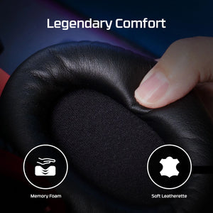 HyperX Cloud II – Wired Gaming Headset for PC, Active Noise Cancellation, Durable Aluminum Frame, Detachable Microphone, Compatibility With PC, PS5, PS4, Black-Red