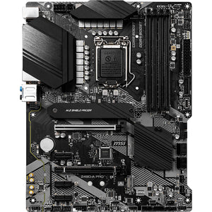 MSI Z490-A PRO ProSeries Motherboard ATX, LGA 1200 Socket , Intel 10th/11th Gen, M.2, USB 3.2 Gen 2, DDR4, CFX, Gigabit LAN, HDMI/ DisplayPort