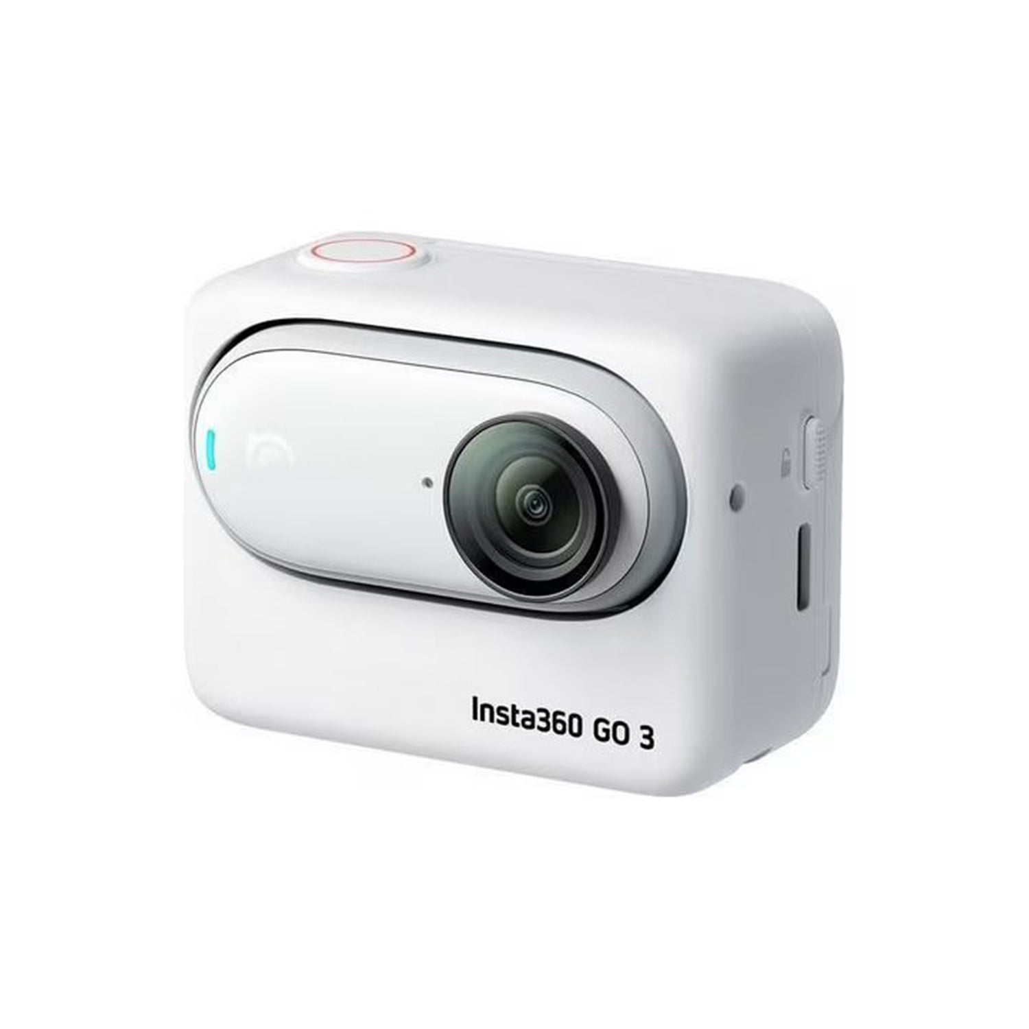 Insta360 GO 3 (Arctic White) - 64GB Storage Tiny Mighty 2.7K Action Vlogging Camera, Portable And Mount AnyWhere, IPX8 Waterproof Up to 16ft - (CINSABKA_GO301)