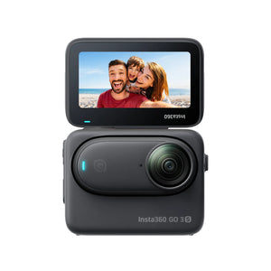 Insta360 GO 3S Standard Bundle - 64GB - 128GB Storage Tiny Mighty 4K Action Camera, Portable And Mount AnyWhere - Arctic White / Midnight Black