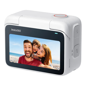 Insta360 GO 3S Standard Bundle - 64GB - 128GB Storage Tiny Mighty 4K Action Camera, Portable And Mount AnyWhere - Arctic White / Midnight Black