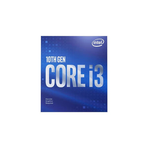 Intel Core i3-10100F - Core i3 10th Gen Comet Lake Quard-Core Processor (6MB Cache, Up to 4.30 GHz) LGA 1200 Socket, 65W Desktop Processor - (BX8070110100F)