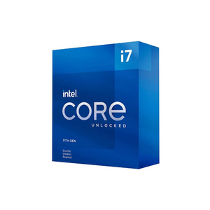 Intel Core i7 - 11700KF - Core i7 11th Gen Rocket Lake 8-Core,16-Thread Up to 5.00 GHz, LGA 1200 Socket, 16 MB Intel Smart Cache, 125W Desktop Processor - (BX8070811700KF)