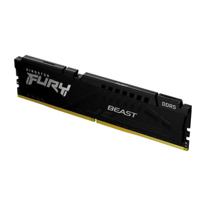 Kingston Fury Beast 8GB (1Gx 64 Bit) - DDR5 Technology Desktop Memory, 5200 MHz Memory Speed, CL40 SDRAM (Synchronous DRAM) / Black - KF552C40BB-8