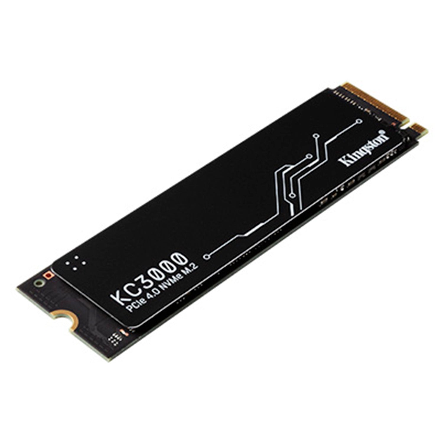 Kingston KC3000 PCIe 4.0 512GB NVMe M.2 SSD - High-Performance Storage for Desktop and Laptop PCs,Read Speed Up to 3,500 MB/s - Write Speed up to 2,500 MB/s M.2 2280 Form Factor (SKC3000S/512G)