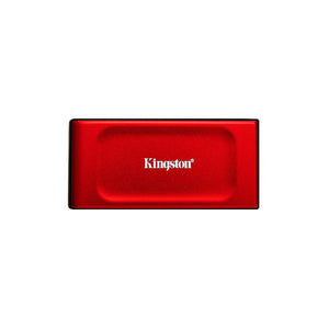 Kingston XS1000 1TB Portable Red SSD - Pocket-Sized External Solid State Drive | USB 3.2 Gen 2 | R/W Speed Up to 1050/1000 MB/s | - SXS1000R/1000G