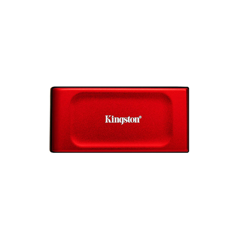 Kingston XS1000 1TB Portable Red SSD - Pocket-Sized External Solid State Drive | USB 3.2 Gen 2 | R/W Speed Up to 1050/1000 MB/s | - SXS1000R/1000G