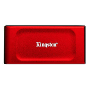 Kingston XS1000 1TB Portable Red SSD - Pocket-Sized External Solid State Drive | USB 3.2 Gen 2 | R/W Speed Up to 1050/1000 MB/s | - SXS1000R/1000G