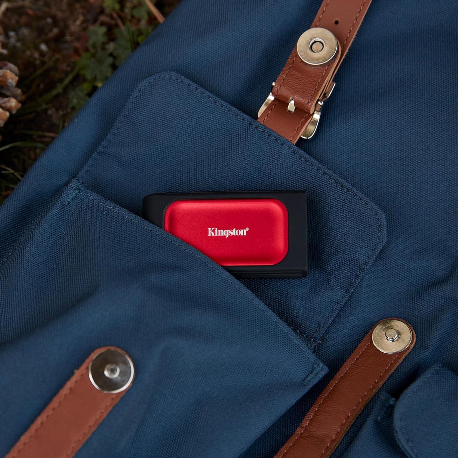 Kingston XS1000 1TB Portable Red SSD - Pocket-Sized External Solid State Drive | USB 3.2 Gen 2 | R/W Speed Up to 1050/1000 MB/s | - SXS1000R/1000G
