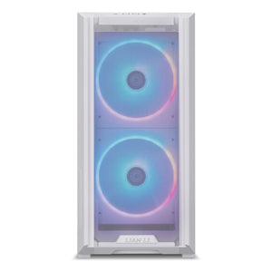 Lian-Li Case LANCOOL 216RW ATX Middle Tower - Pressure Leak-free With Water Cooling, White - (LANCOOL 216RW)