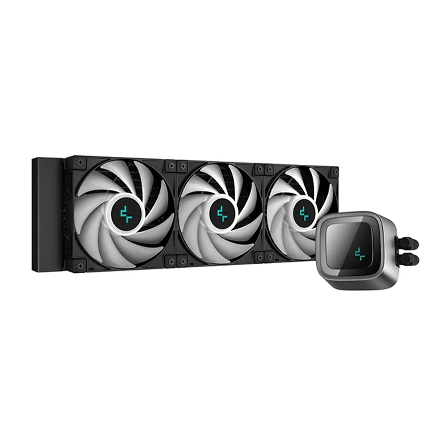 DEEPCOOL LS720 Premium Liquid CPU cooler - Fluid Dynamic Bearing and Low-Noise Efficiency With a 360mm Radiator - Black (R-LS720-BKAMNT-G-1)