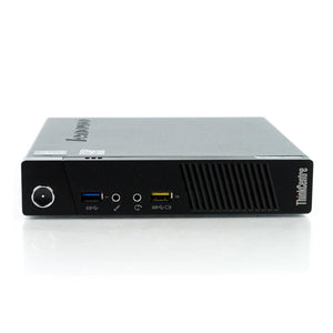 Lenovo ThinkCentre M73 Mini Windows 10 Pro Professional Desktop Computer Tiny PC | Intel Core i5 / i7 - 4th Gen Processor | 8GB - 16GB DDR3 RAM | 256GB - 1TB SSD | WIFI - Refurbished