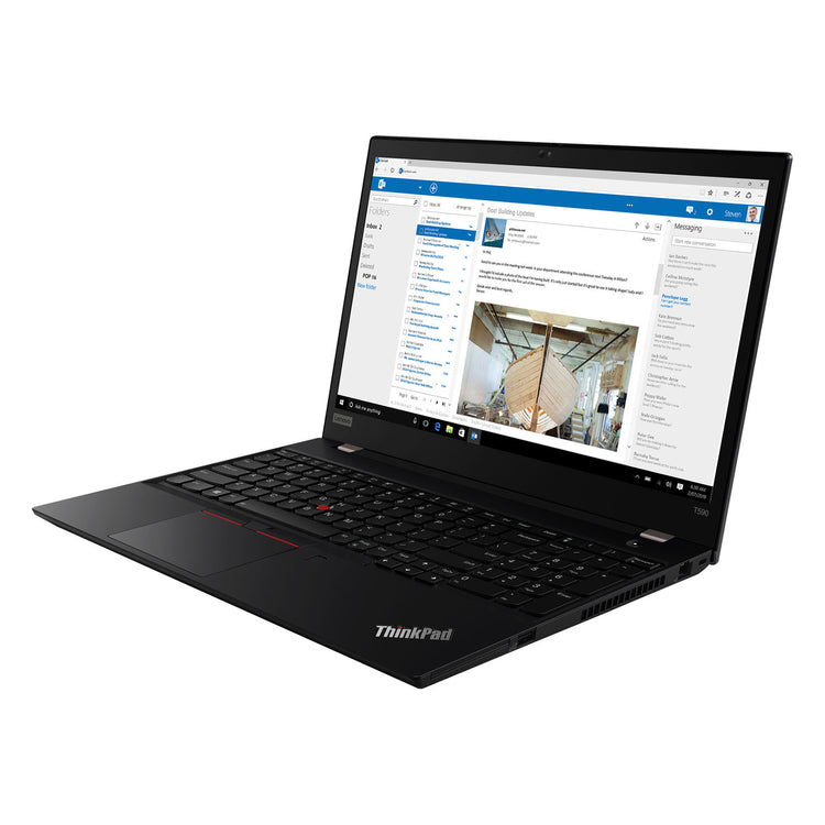 Lenovo ThinkPad T590 Windows 11 Pro Business Laptop | 15.6 inch Screen | (1920x1080) FHD IPS Display | Intel Core i5 - 8365U CPU | 16GB - 32GB DDR4 RAM | 256GB - 2TB SSD | Backlit | Webcam - Refurbished