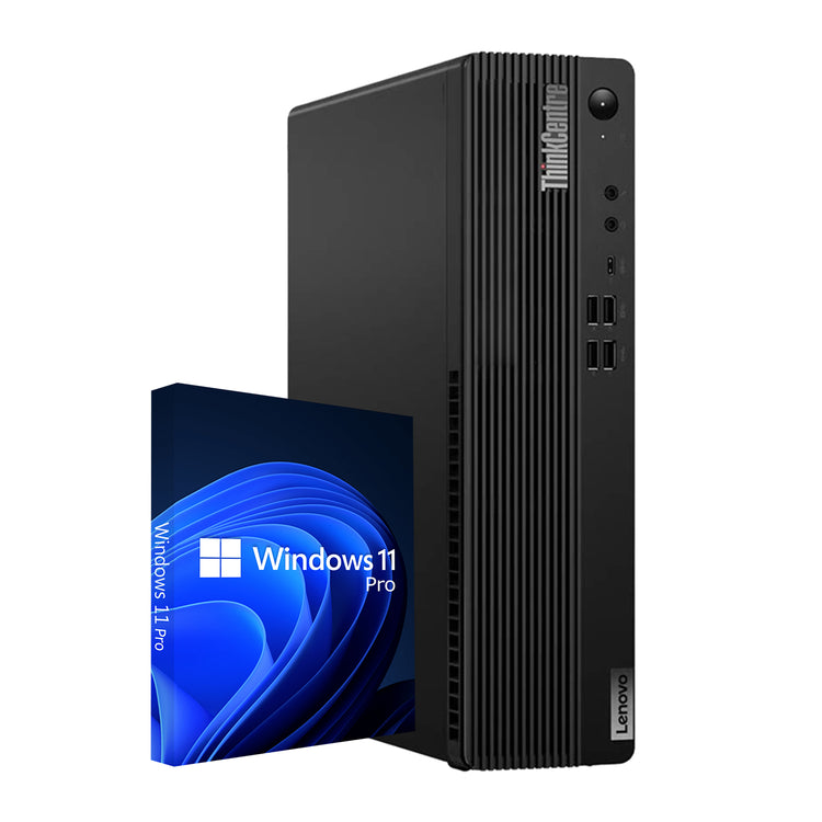 Lenovo ThinkCentre M70s SFF PC High-Performance Desktop Computer, Intel Core i5 - 10th Gen Up to 3.70Ghz Processor CPU, 16GB -32GB DDR4 RAM, 512GB - 2TB SSD, Windows 11 Pro, Keyboard and Mouse - Refurbished