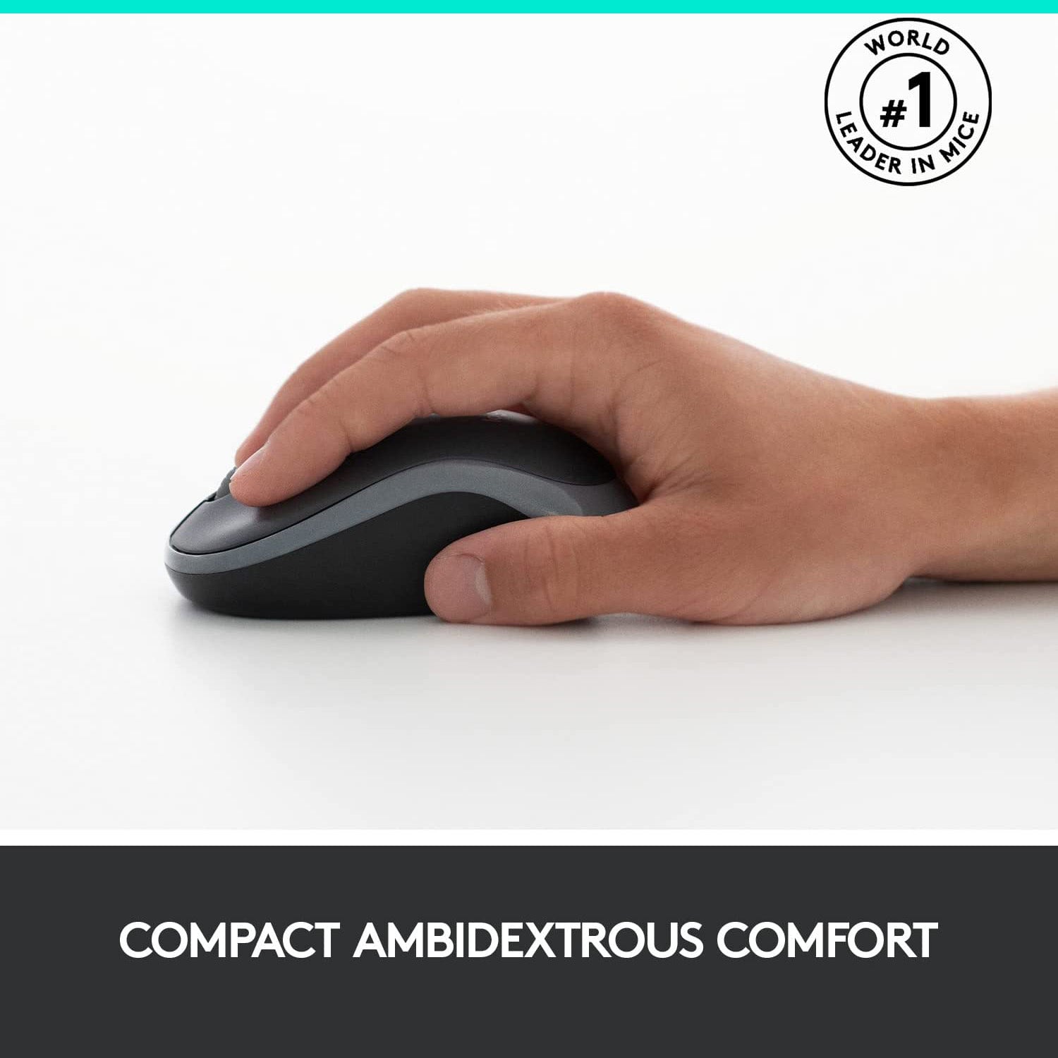Logitech MK270 Wireless Keyboard and Mouse Combo for Windows and Chrome OS, 2.4 GHz Wireless, Optical Mouse - Compatible with PC & Laptop