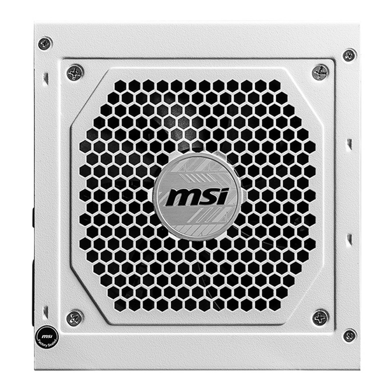 MSI MAG 850W Power Supply 80+Gold Fully Modular - Fluid Dynamic Bearing With PCle Gen 5.0 Ready - White/Black