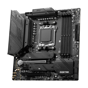 MSI MAG B650M MORTAR WIFI Motherboard, ATX - Support AMD Ryzen 9000/8000/7000 Series Desktop Processor, With DDR5 Up to 128GB Max Memory, Display Port / HDMI