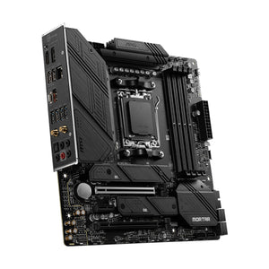 MSI MAG B650M MORTAR WIFI Motherboard, ATX - Support AMD Ryzen 9000/8000/7000 Series Desktop Processor, With DDR5 Up to 128GB Max Memory, Display Port / HDMI