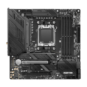 MSI MAG B650M MORTAR WIFI Motherboard, ATX - Support AMD Ryzen 9000/8000/7000 Series Desktop Processor, With DDR5 Up to 128GB Max Memory, Display Port / HDMI