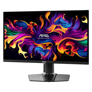 MSI MAG 271QPX QD-OLED 27" (WQHD) Flat Curvature Monitor - 360Hz Refresh Rate, QD-OLED Panel,  Anti-Reflection Frameless Design With, 2x HDMI / Display Port