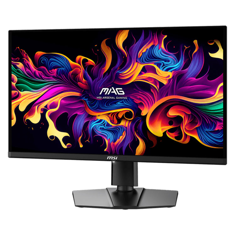 MSI MAG 271QPX QD-OLED 27" (WQHD) Flat Curvature Monitor - 360Hz Refresh Rate, QD-OLED Panel,  Anti-Reflection Frameless Design With, 2x HDMI / Display Port