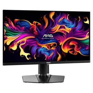 MSI MAG 271QPX QD-OLED 27" (WQHD) Flat Curvature Monitor - 360Hz Refresh Rate, QD-OLED Panel,  Anti-Reflection Frameless Design With, 2x HDMI / Display Port