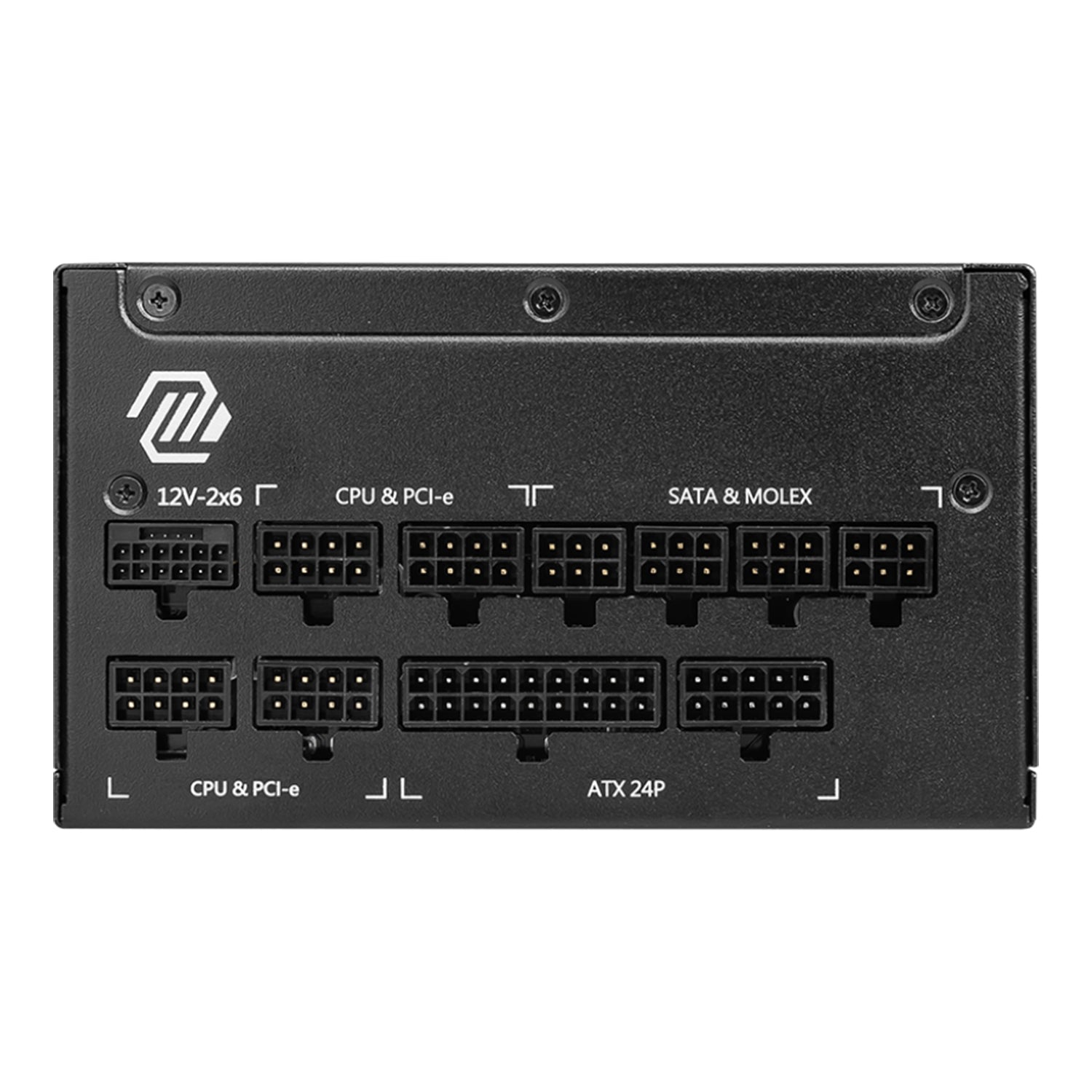 MSI 1250W Power Supply 80+Gold Fully Modular - Fluid Dynamic Bearing With PCle Gen 5.1 Ready (MAG A1250GL PCIE5)