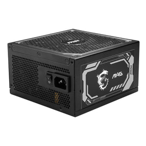MSI 1250W Power Supply 80+Gold Fully Modular - Fluid Dynamic Bearing With PCle Gen 5.1 Ready (MAG A1250GL PCIE5)