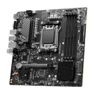 MSI PRO B650M-P Motherboard, ATX - Support AMD Ryzen 9000/8000/7000 Series Desktop Processor, With DDR5 Up to 128GB Max Memory, Display Port / HDMI