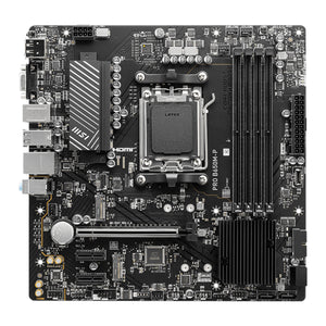 MSI PRO B650M-P Motherboard, ATX - Support AMD Ryzen 9000/8000/7000 Series Desktop Processor, With DDR5 Up to 128GB Max Memory, Display Port / HDMI