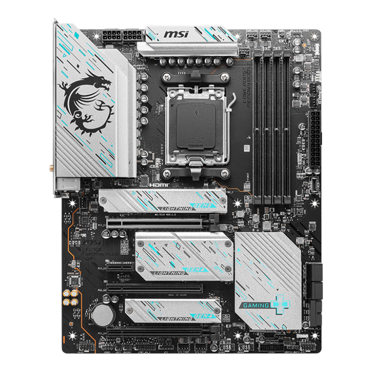 MSI X670E Gaming Plus WiFi Motherboard, ATX - Support AMD Ryzen 9000/8000/7000 Series Desktop Processor, With DDR5 Up to 192GB Max Memory, Display Port / HDMI