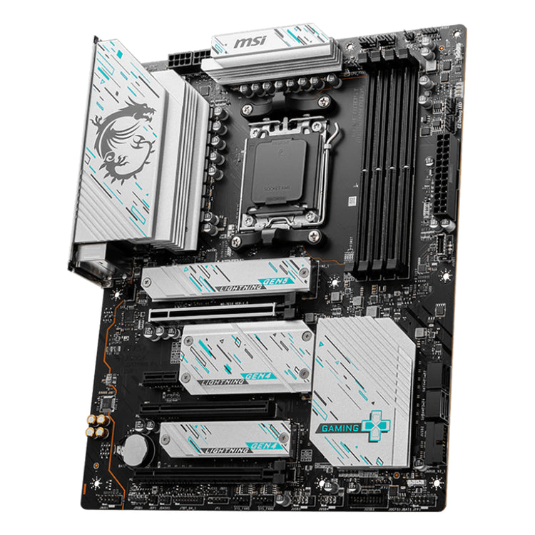 MSI X670E Gaming Plus WiFi Motherboard, ATX - Support AMD Ryzen 9000/8000/7000 Series Desktop Processor, With DDR5 Up to 192GB Max Memory, Display Port / HDMI