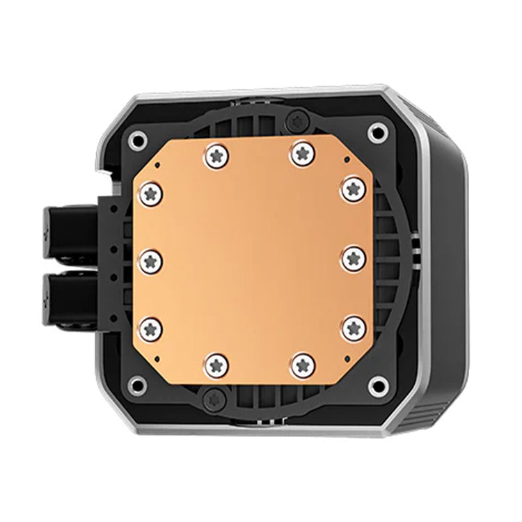 DEEPCOOL MYSTIQUE 240 Liquid CPU cooler - Fluid Dynamic Bearing and 2.8" TFT LCD screen With Anti-Leak Technology - Black (R-LX550-BKDSNC-G-1)