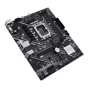 ASUS PRIME H610M-E-CSM Motherboard - Support 14th/13th/12th Gen Intel Processors, DIY Friendly With PCIe 4.0, 64GB DDR4 Max Memory, HDMI / Display Port