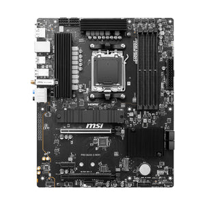 MSI PRO B650-S WIFI Motherboard, ATX - Support AMD Ryzen 9000/8000/7000 Series Desktop Processor, With DDR5 Up to 128GB Max Memory, Display Port / HDMI