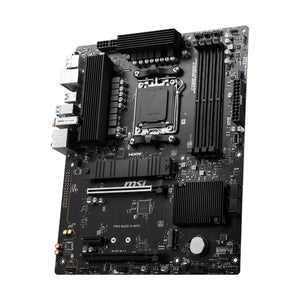 MSI PRO B650-S WIFI Motherboard, ATX - Support AMD Ryzen 9000/8000/7000 Series Desktop Processor, With DDR5 Up to 128GB Max Memory, Display Port / HDMI