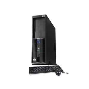 HP Workstation Z230 SFF Desktop PC Computer Core i7 4th Gen 4770 Upto 3.90 Ghz| 8GB - 32GB DDR3|256GB SSD - 1TB SSD| Win 10 Pro - 64 Bit New Keyboard & Mouse Combo WiFi Adapter
