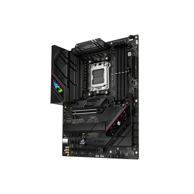 ASUS ROG STRIX B650E-F Gaming WIFI Motherboard, ATX - Support AMD Ryzen 9000/8000/7000 Series Desktop Processor, WiFi 6E With Aura Sync RGB lighting, HDMI / Display Port