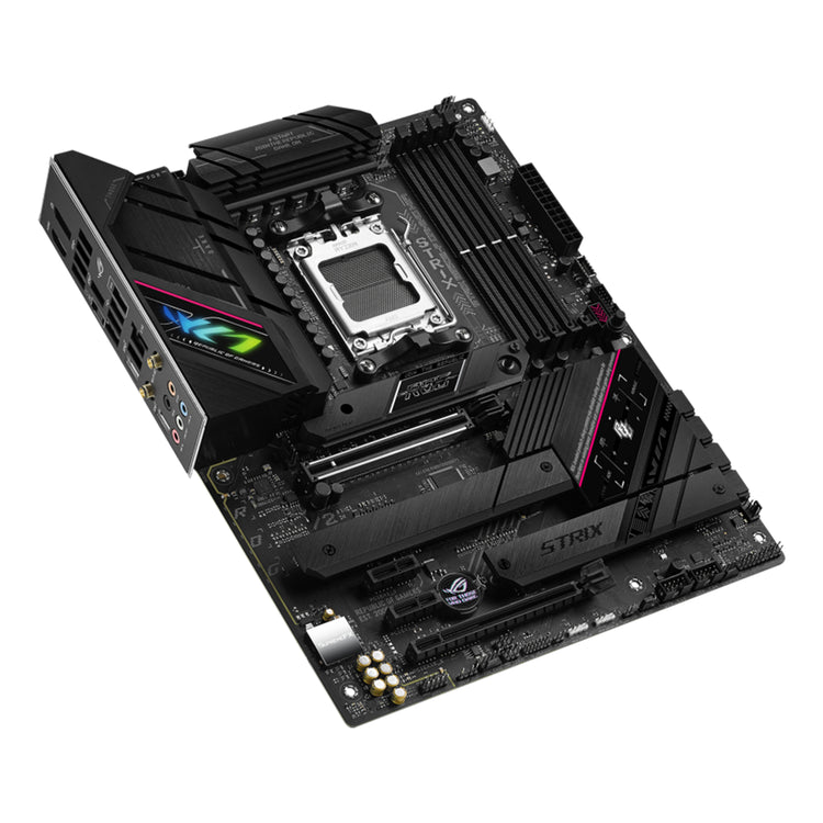 ASUS ROG STRIX B650E-F Gaming WIFI Motherboard, ATX - Support AMD Ryzen 9000/8000/7000 Series Desktop Processor, WiFi 6E With Aura Sync RGB lighting, HDMI / Display Port