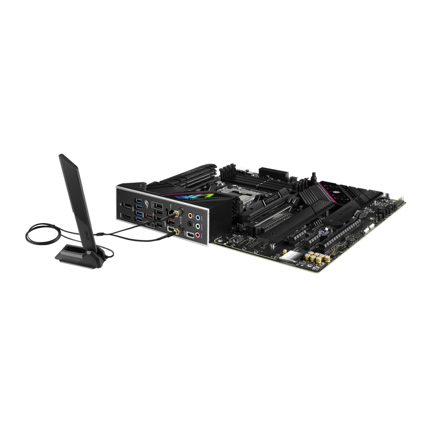 ASUS ROG STRIX B650E-F Gaming WIFI Motherboard, ATX - Support AMD Ryzen 9000/8000/7000 Series Desktop Processor, WiFi 6E With Aura Sync RGB lighting, HDMI / Display Port