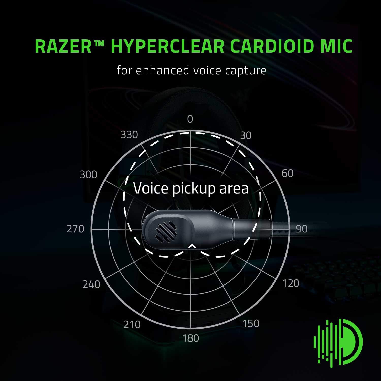 Razer BlackShark V2 X Wired Gaming Headset - With 7.1 Surround Sound, Advanced Passive Noise Cancellation, 3.5 mm Audio Jack - for PC, Mac, PS4, Xbox One