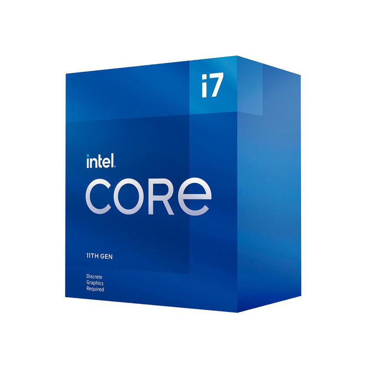 Intel Core i7-11700F - Core i7 11th Gen Rocket Lake 8-Core 2.50 GHz up to 4.90 GHz LGA 1200, 16 MB Intel Smart Cache, 65W Desktop Processor - BX8070811700F