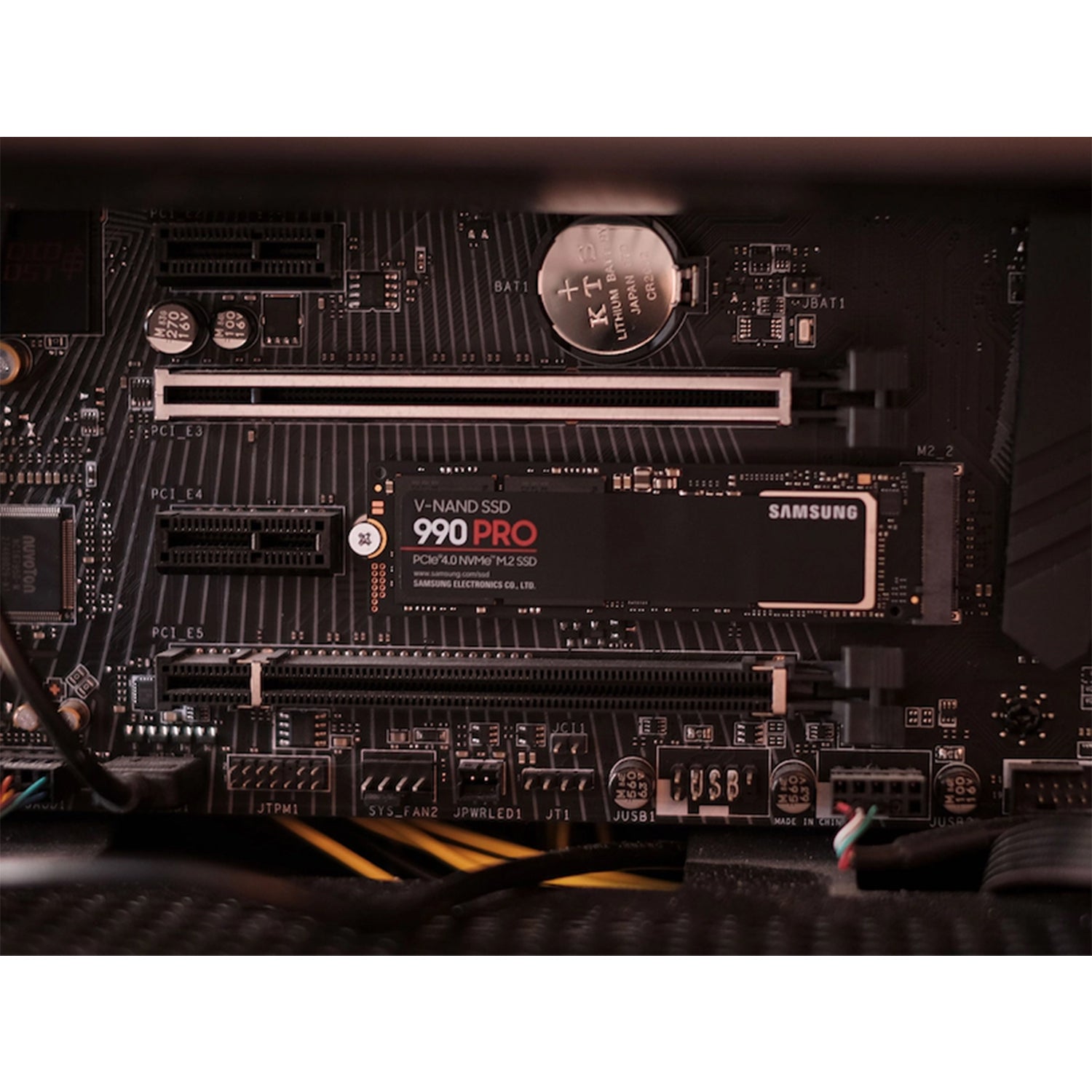 SAMSUNG 990 PRO Internal Solid State Drive - 1TB NVMe M.2 SSD, R/W Speed Up to 7,450/ 6,900 MB/s, PCIe Gen 4.0, NVMe 2.0, V-NAND (MZ-V9P1T0B/AM)