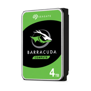 Seagate Barracuda 4TB Internal Hard Drive HDD (3.5 Inch) SATA 6 Gb/s 5400 RPM 256 MB Cache - High performance PC or Laptop Memory and Storage for IT Pros, Creators, Everyday Users (ST4000DM004)