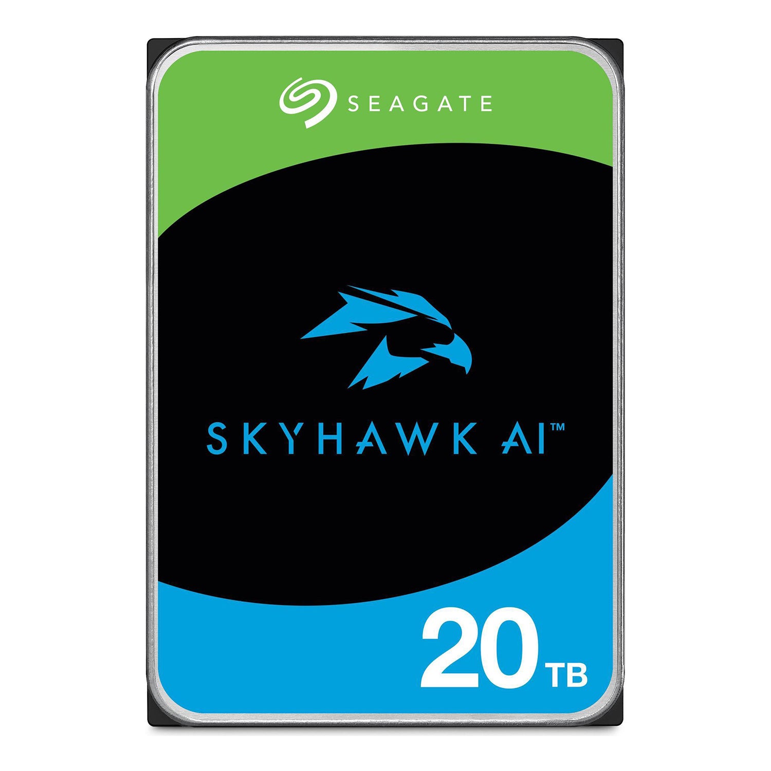 Seagate SKYHAWK AI 20TB SATA 6.0Gb/s - 3.5" Internal Hard Drive, 256 MB Cache, (ST20000VE002)