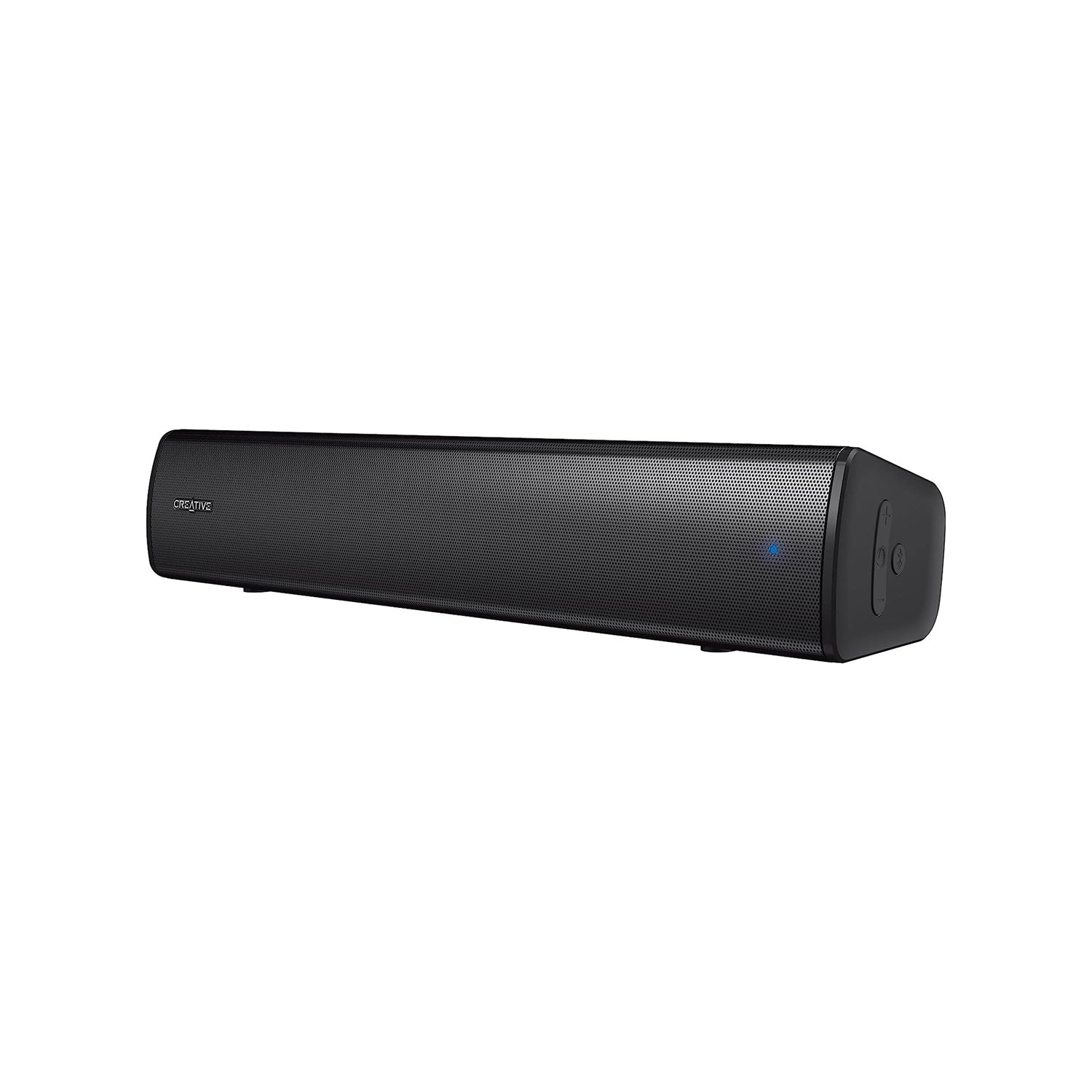 Creative Stage Air 2 - Portable wired and wireless Sound Bar for Windows, Mac, Mobile, 2.0 Channel Audio, Dual 5W Speakers, Bluetooth v5.3, 6-Hr Battery, USB-C & 3.5mm (51MF8395AA000)