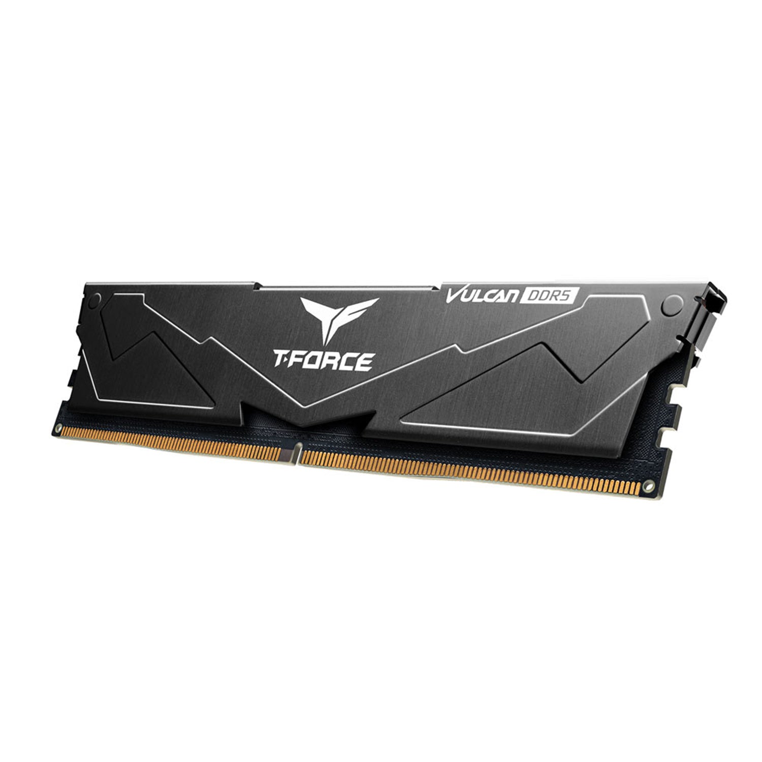 TEAMGROUP T-FORCE VULCAN 32GB Kit (2x 16GB), DDR5 Desktop Memory - INTEL XMP/ AMD EXPO, 6000MHz Frequency, CL38 Module RAM Black - (FLBD532G6000HC38ADC01)