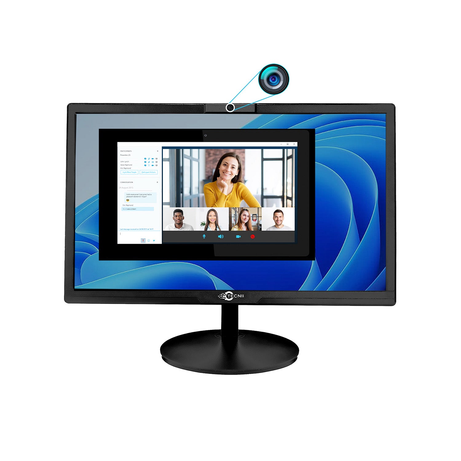 TECNII 20” Inch Video Conferencing Monitor HD+ (1600 x