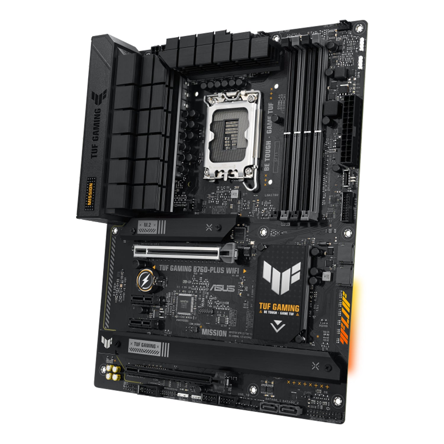 ASUS TUF GAMING B760-PLUS WiFi Gaming Motherboard With PCle 5.0, Intel LGA 1700 Socket, ATX Form Factor, Max Memory 192GB DDR5, Display Port / HDMI